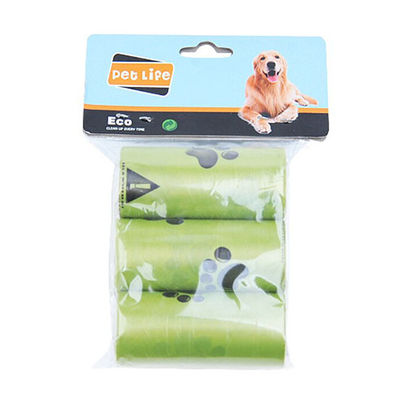 İyi bir fiyat. % 100 GDO'suz Yenilenebilir Mısır Nişastası Köpek Bok Çuvalları Düz Üst Sızıntı Sınavı çevrimiçi