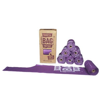 İyi bir fiyat. Özel Biyo-degradasyonlu Tişört Yakalama Kokulu Köpek Bok Torbaları Bir Ruloda çevrimiçi