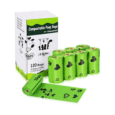 İyi bir fiyat. Özel Mısır Nişasta Üzerine Biyodegradable Eco Dostlu Dış Evcil Hayvan Köpeği Poop Çöp Torbası çevrimiçi