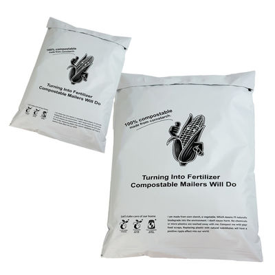 İyi bir fiyat. Özel Logo Biyodegradable Poly Mailers Bag Eco Friendly Mısır Nişastasından Yapılmış çevrimiçi