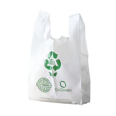 İyi bir fiyat. % 100 Komposta edilebilir Sürdürülebilir Mısır Nişastası Çevre dostu Taze Meyveler Sebzeler Paketleme Biyolojik olarak ayrıştırılabilir Plastik Tişört Torbası çevrimiçi