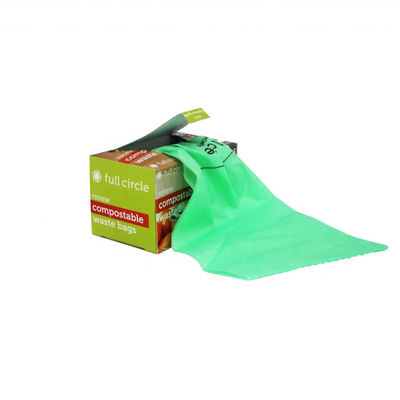 İyi bir fiyat. Toptan Satış Sürdürülebilir % 100 Biyodegradable Mısır Nişastası Özel Basılmış Yüksek Mutfak Komposta edilebilir Çöp Kutusu Liner Çantası Gıda Parçası için çevrimiçi