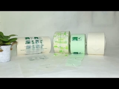 Yassı Üstü Biyodegrede edilebilir Ürün Torbaları Özel Komposta edilebilir Meyve ve Sebze Torbaları